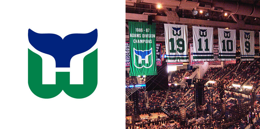 The Hartford Whalers Logo