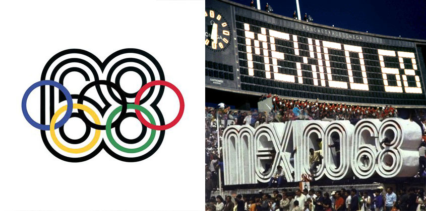 1968 Summer Olympics Logo