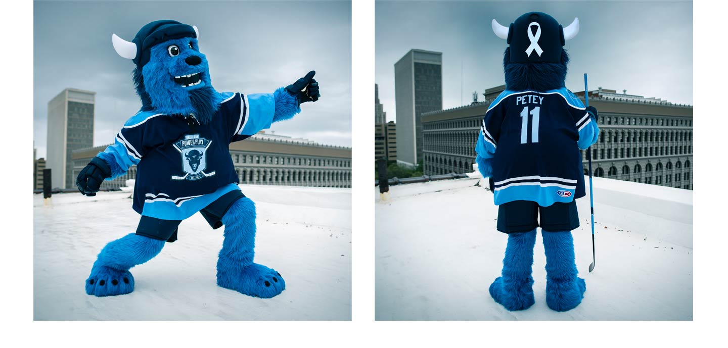 11 day power play mascot